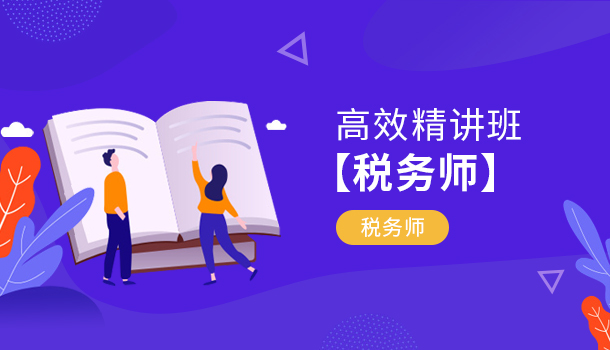 高效精讲班【税务师】
